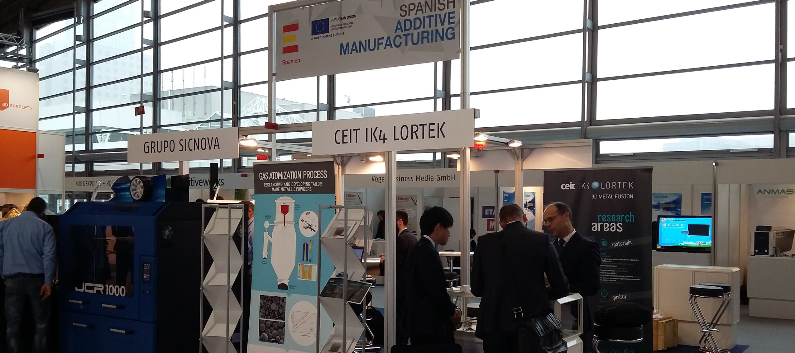 ADDIMAT y sus socios en la Formnext