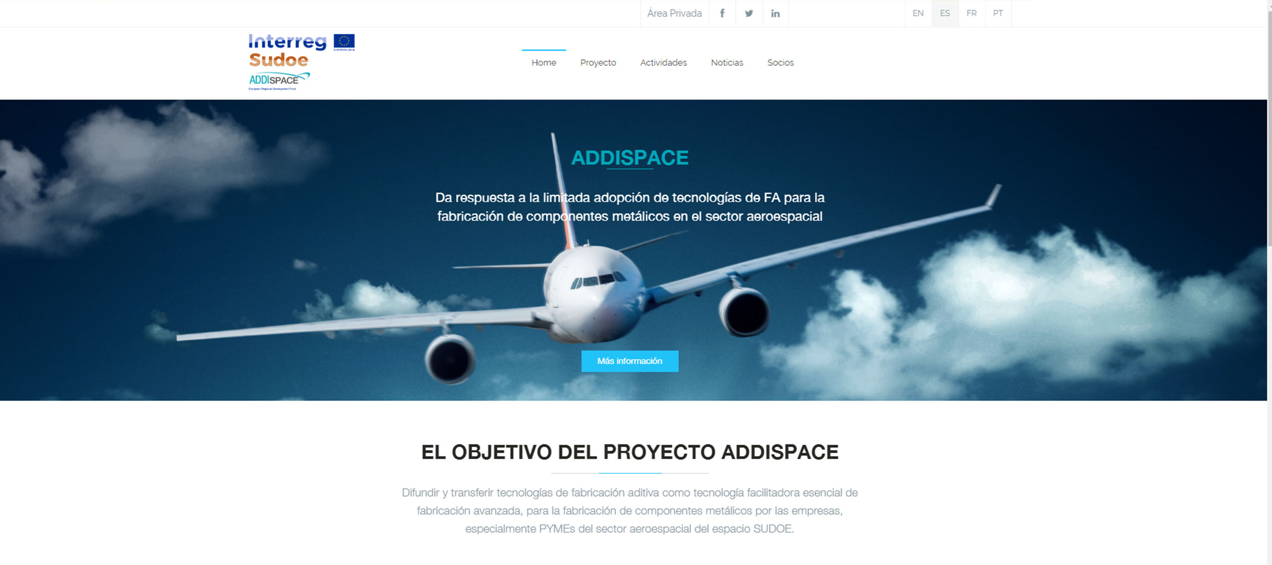 ADDISPACE estrena página web