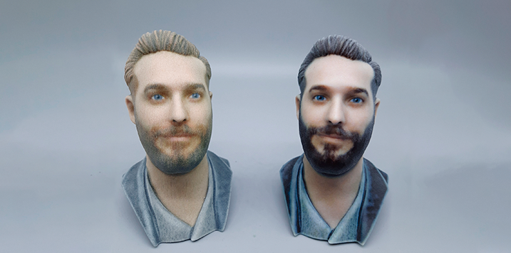 Selfi3D invierte en la nueva impresora 3D J55 de Stratasys para crear modelos 3D ultrarrealistas de personas con PIXEL SISTEMAS