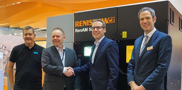 RENISHAW y Sandvik colaboran en la aprobación de nuevos materiales de FA