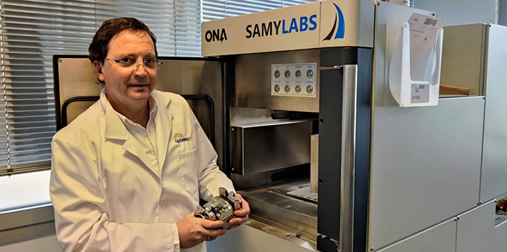 OPTIMUS 3D adquiere la ALBA 300 Samy Labs para caracterizar nuevos materiales metálicos de forma rápida y eficiente