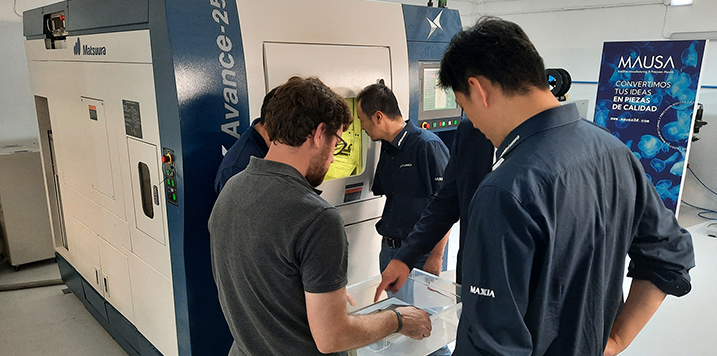 MAUSA acquires the Matsuura Lumex Avance 25 hybrid machine for additive manufacturing and simultaneous machining, supplied by MAQUINSER