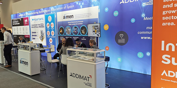 Novedades mundiales en el stand agrupado de ADDIMAT en la FORMNEXT