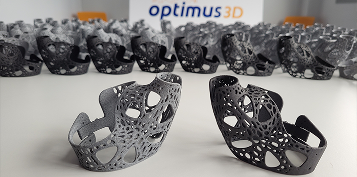 OPTIMUS 3D develops sanitary splints for medical treatments thanks to additive manufacturing