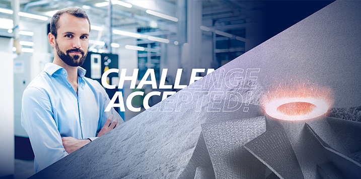 TRUMPF presenta sus innovaciones en Formnext 2024 con su lema ·Challenge accepted!·