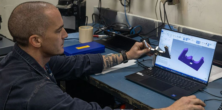 La Armada Francesa valida tecnología de impresión 3D de Meltio para fabricación y reparación de piezas metálicas