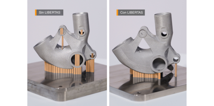 LIBERTAS de RENISHAW redefine los límites de la fabricación aditiva metálica mediante parámetros dinámicos 